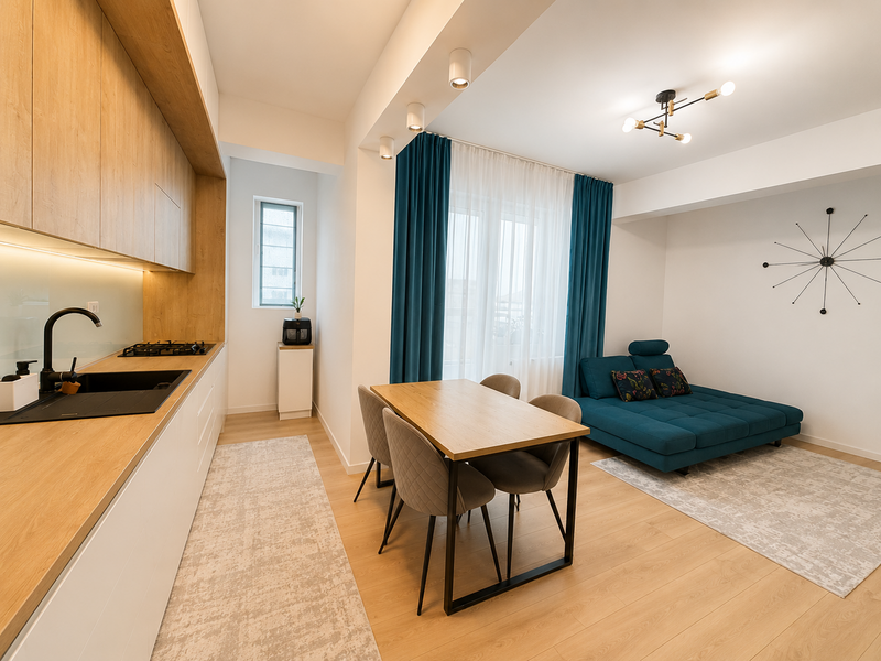 Popesti Leordeni 3 camere mobilat utilat