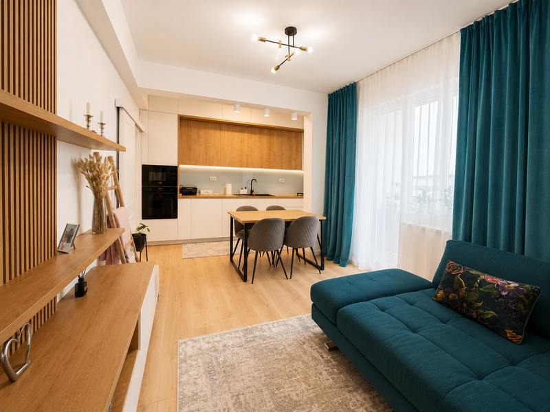 Popesti Leordeni 3 camere mobilat utilat