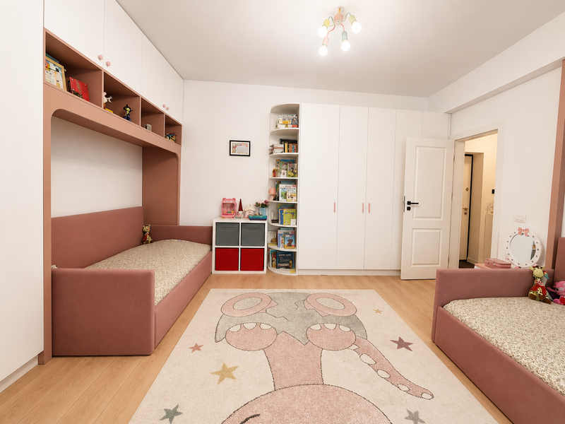 Popesti Leordeni 3 camere mobilat utilat