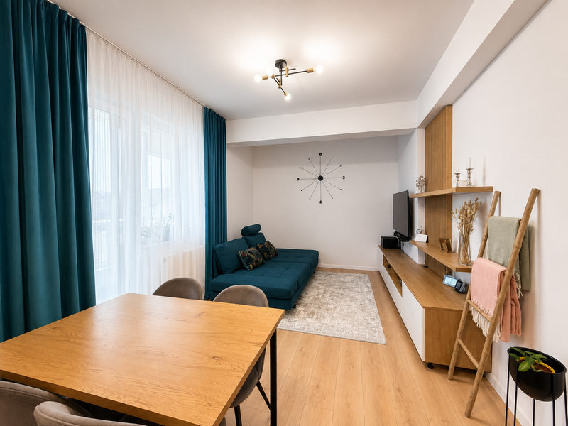 Popesti Leordeni 3 camere mobilat utilat